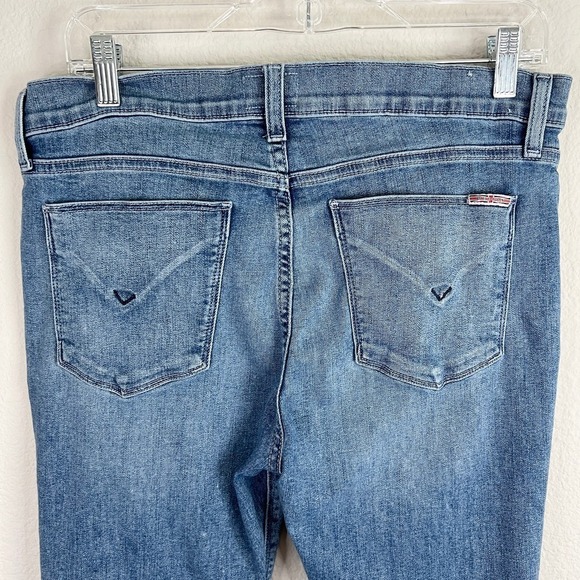 Hudson Natalie Jeans Women's 31 Super Skinny Mid Rise Medium Wash Stretch - Picture 4 of 8